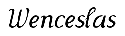 Wenceslas font