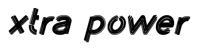 xtra power font