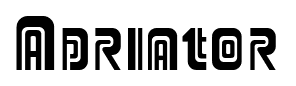 Adriator font