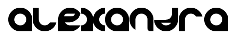 alexandra font