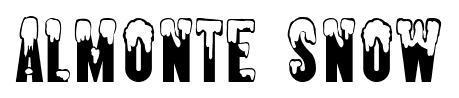 Almonte Snow font