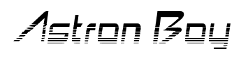 Astron Boy font