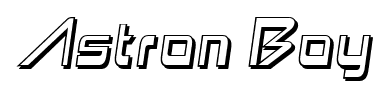 Astron Boy font
