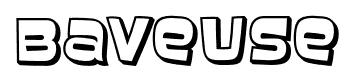 Baveuse font