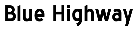 Blue Highway font