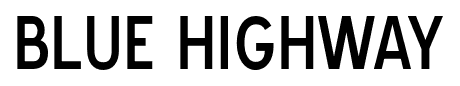 Blue Highway font