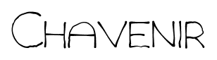 Chavenir font