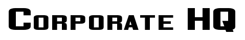 Corporate HQ font