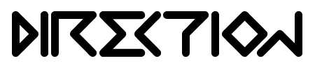 DIRECTION font