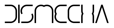 Dismecha font