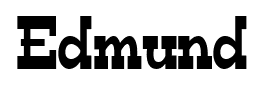 Edmund font