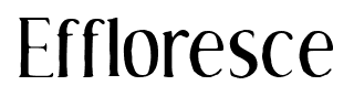 Effloresce font