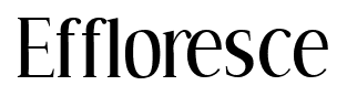 Effloresce font