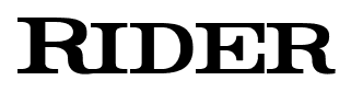 Rider font