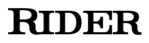 Rider font