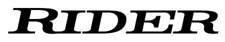 Rider font