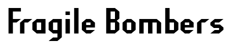 Fragile Bombers font