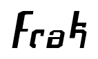 Frak font