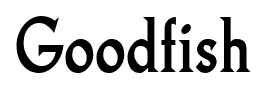 Goodfish font