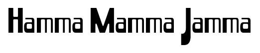 Hamma Mamma Jamma font