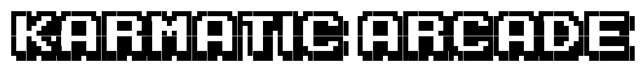 Karmatic Arcade font