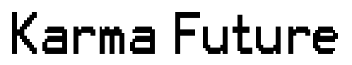 Karma Future font