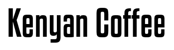Kenyan Coffee font