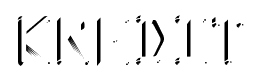 Kredit font