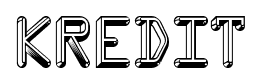 Kredit font