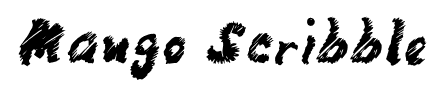 Mango Scribble font