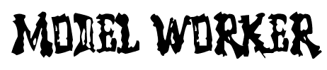 Model Worker font