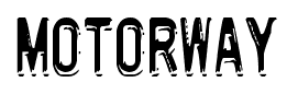 Motorway font