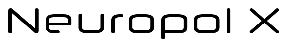 Neuropol X font