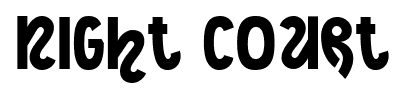 Night Court font