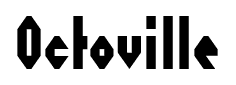 Octoville font
