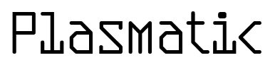 Plasmatic font