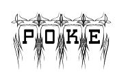 Poke font