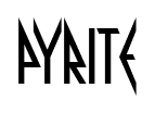 Pyrite font