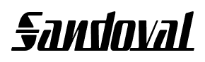 Sandoval font