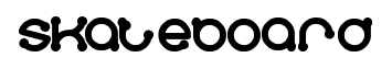 skateboard font