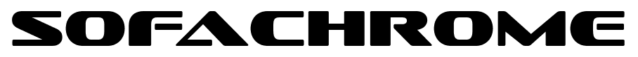 Sofachrome font