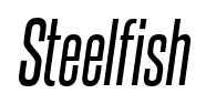 Steelfish font
