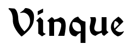 Vinque font