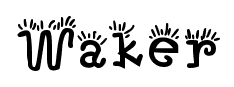 Waker font
