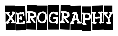 Xerography font