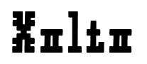 Xolto font