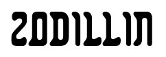 Zodillin font