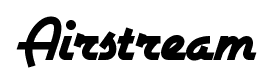 Airstream font