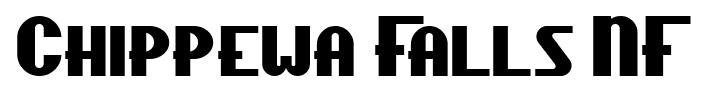 Chippewa Falls NF font