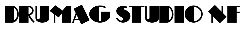 Drumag Studio NF font